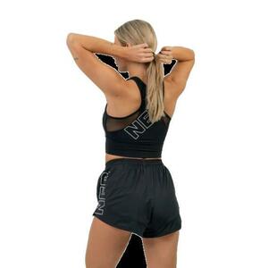 Nebbia FIT Activewear šortky se skrytou kapsou 442 - M - černá obraz