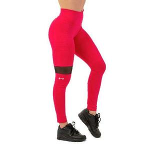 Nebbia Legíny Sporty s vysokým pasem a kapsou na boku 404 - XS - růžová obraz