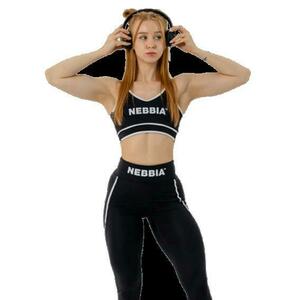 Nebbia Sportovní podprsenka střední podpora MY RULES 608 - L - černá obraz