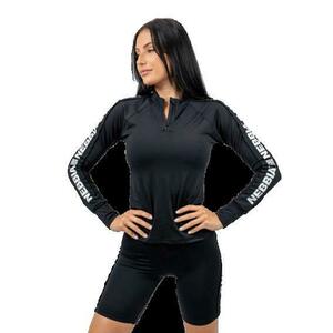 Nebbia Sportovní top s dlouhým rukávem WINNER 239 - L - černá obraz