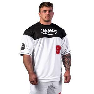 Nebbia Tričko THE BASE 377 - XXXL - bílá obraz