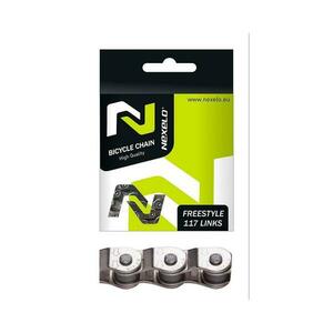 Nexelo 1 Rychlostní BMX Halflink Stříbrný řetěz obraz
