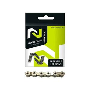 Nexelo 1 Rychlostní BMX Stříbrný řetěz obraz