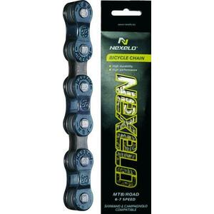 Nexelo 6-7 Rychlostí Tm.hnědý BOX řetěz obraz