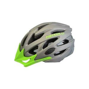 Nexelo Straight šedo-zelená Matná přilba - L ( 58-61 cm ) obraz