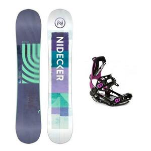 Nidecker Astral 25/26 dámský snowboard + Raven Fastec FT360 black/fuchsia dámské vázání - 151 cm + M (EU 39-42) obraz