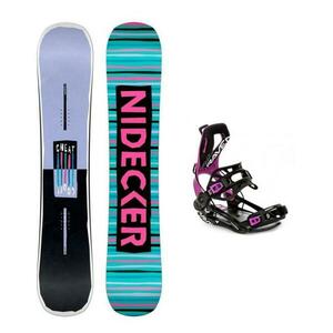 Nidecker Cheat Code W 25/26 dámský snowboard + Raven Fastec FT360 black/fuchsia dámské vázání - 153 cm + M (EU 39-42) obraz