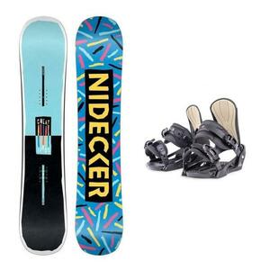 Nidecker Cheat Code Youth dětský snowboard + Beany Junior vázání - 142 cm + S - EU 36-38 obraz