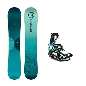 Nidecker Elle 25/26 snowboard + Raven Fastec FT360 black/mint dámské vázání - 155 cm + M (EU 39-42) obraz