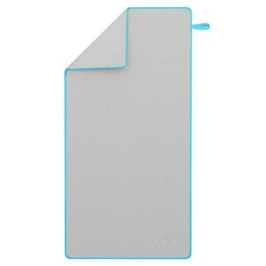 Nils Camp Ručník z mikrovlákna NCR12 šedá sv modrá 180 x 100 cm obraz