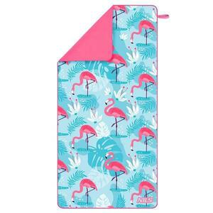 Nils Ručník z mikrovlákna Camp NCR14 plameňáci obraz