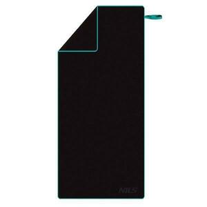 NILS Ručník z mikrovlákna NCR13 černý/modrý obraz