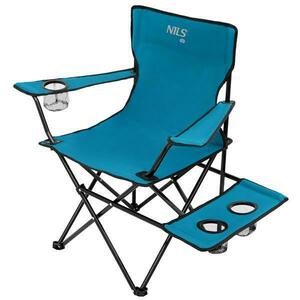 Nils Skládací kempingová židle Camp NC3301 modro-šedá obraz