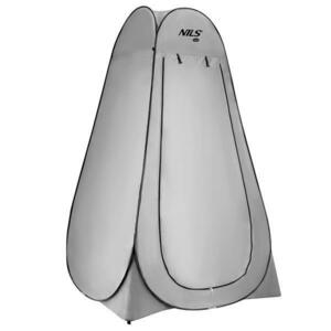 Nils Skládací převlékací/sprchovací kabina Camp NC1706 šedá obraz