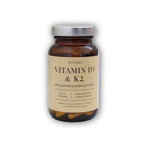 Nordbo Vitamin D3 a K2 90 kapslí obraz