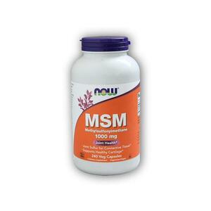NOW Foods MSM (Methylsulfonylmethan) 1000mg 240 rostlinných kapslí obraz