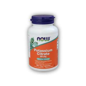 NOW Foods Potassium Citrate 99mg 180 kapslí obraz