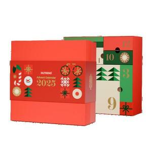 Nutrend Adventní kalendář 2025 - červený obraz