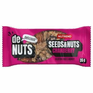 Nutrend Denuts Seeds Nuts 35g - Kešu, Mandle obraz