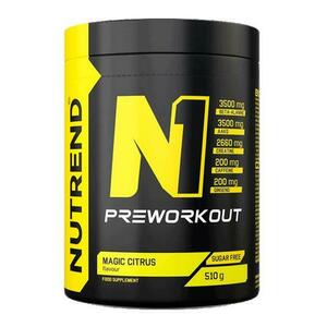 Nutrend N1 PRE-WORKOUT 255g - Černý rybíz obraz