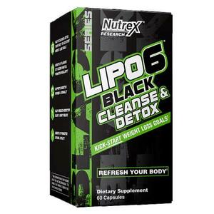 Nutrex Lipo 6 Black Cleanse Detox 60 kapslí obraz