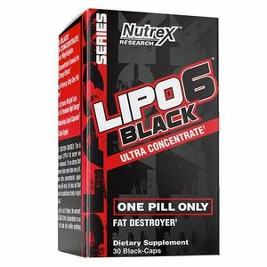 Nutrex Lipo 6 Black Ultra concentrate 60 kapslí obraz