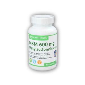 Nutri House MSM 100 kapslí obraz