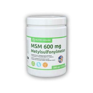 Nutri House MSM 500 kapslí obraz