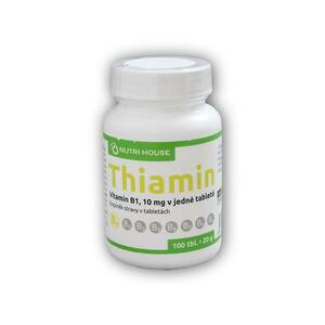 Nutri House Vitamin B1 Thiamin 100 tablet obraz