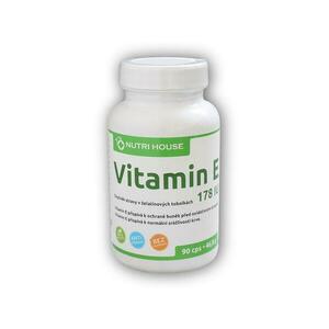 Nutri House Vitamin E 178IU 90 kapslí obraz