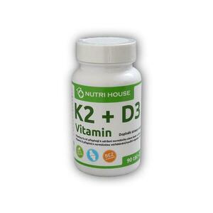 Nutri House Vitamin K2+D3 90 tablet obraz