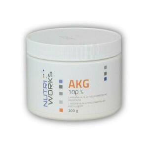 Nutri Works AKG 100% 200g (L-arginin-alfa-ketoglutarát) obraz
