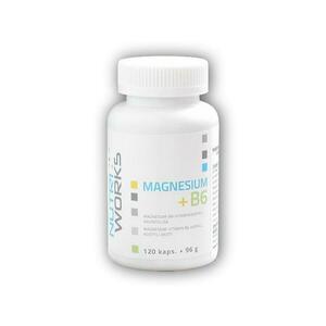 Nutri Works Magnesium + B6 120 kaplí obraz