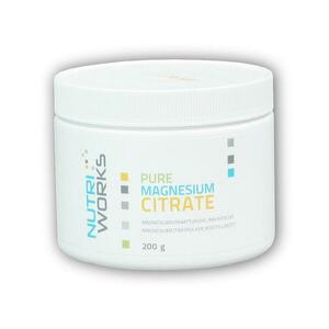 Nutri Works Pure Magnesium Citrate 200g obraz