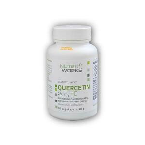 Nutri Works Quercetin + Vitamin C 250mg 60 kapslí obraz