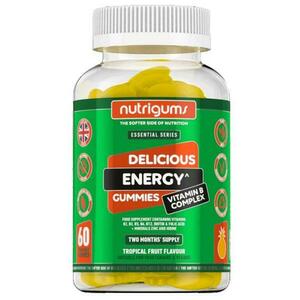 Nutrigums Energy Vitamin B Complex 60 Želé - Tropické ovoce obraz
