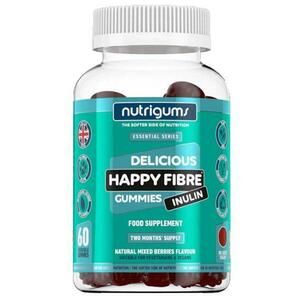 Nutrigums Happy Fibre Inulin 60 Želé - Jahoda obraz