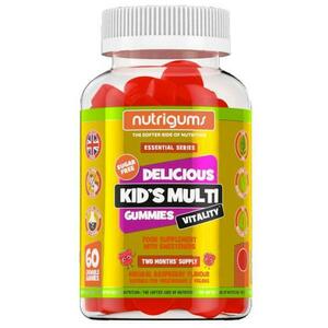 Nutrigums Kids Multi Vitality 60 Želé - Malina obraz