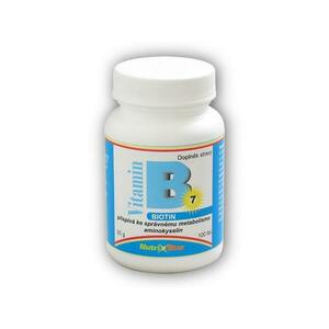 Nutristar Biotin vitamín B 7 500mcg 100 tablet obraz