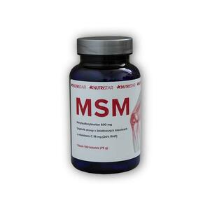 Nutristar MSM 600mg 100 kapslí obraz