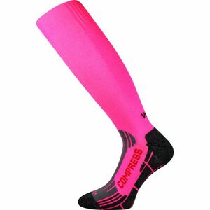 Dámské běžecké kompresní podkolenky VOXX-1 PACK-Flex-neon pink obraz