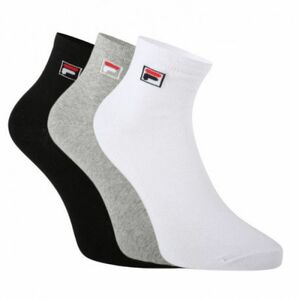 Ponožky FILA-F9303 SOCKS QUARTER PLAIN 3 PACK-700 CLASSIC obraz