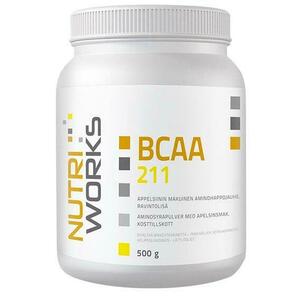 NutriWorks BCAA 2: 1: 1 500g - Zelené jablko obraz