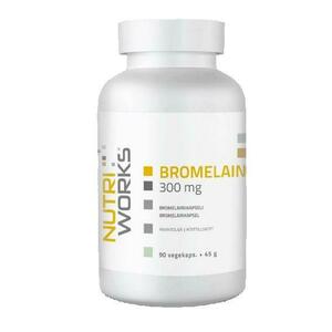 NutriWorks Bromelain 300mg 90 kapslí obraz