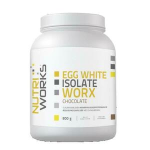 NutriWorks Egg White Isolate Worx 800g - Čokoláda obraz