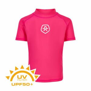Tričko na koupání COLOR KIDS-T-shirt - Solid-571-Pink Yarrow obraz