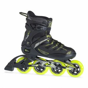 Kolečkové brusle FILA SKATES-GHIBLI 90 BLACK/LIME obraz