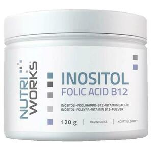NutriWorks Inositol Folic Acid B12 120g obraz