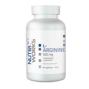 NutriWorks L-Arginine 500mg 90 kapslí obraz