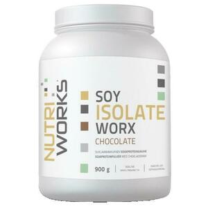 NutriWorks Soy Isolate Worx 900g - Jahoda obraz